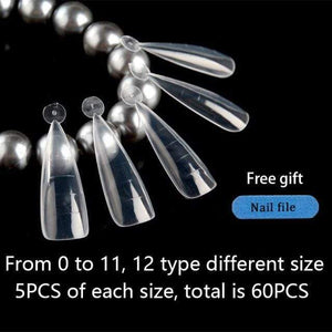 Planet Gates 60PCS A  BAG 120/60PCS Nail Forms Art Tools For UV Gel Quick Building Extension Forms Top Molds Dual Forms Upper Forms For Nails Mold