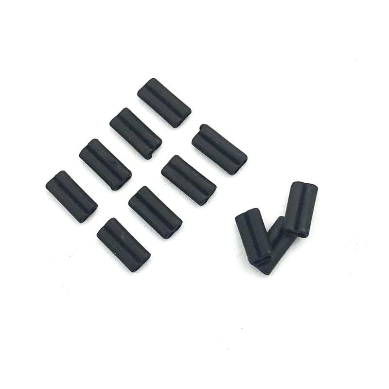 Planet Gates 60pcs Carp Fishing KRIMPS For Stiff Coated Braids Mono Leader Crimps 0.6 Or 0.7mm For Chod Hair Rigs Ronnie Rigs