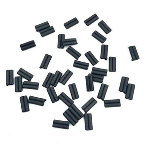 Planet Gates 60pcs Carp Fishing KRIMPS For Stiff Coated Braids Mono Leader Crimps 0.6 Or 0.7mm For Chod Hair Rigs Ronnie Rigs