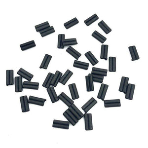 Planet Gates 60pcs Carp Fishing KRIMPS For Stiff Coated Braids Mono Leader Crimps 0.6 Or 0.7mm For Chod Hair Rigs Ronnie Rigs