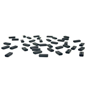 Planet Gates 60pcs Carp Fishing KRIMPS For Stiff Coated Braids Mono Leader Crimps 0.6 Or 0.7mm For Chod Hair Rigs Ronnie Rigs