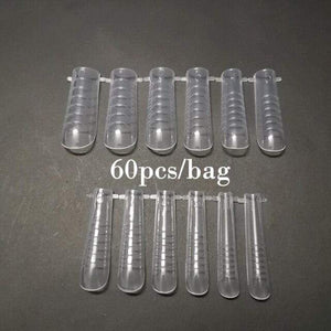 Planet Gates 60pcs in bag Dual Nail Forms French False Tips Builder Poly UV Nail Gel System Acrylic Nail Art Decorations Long Full Cover Easy Tools