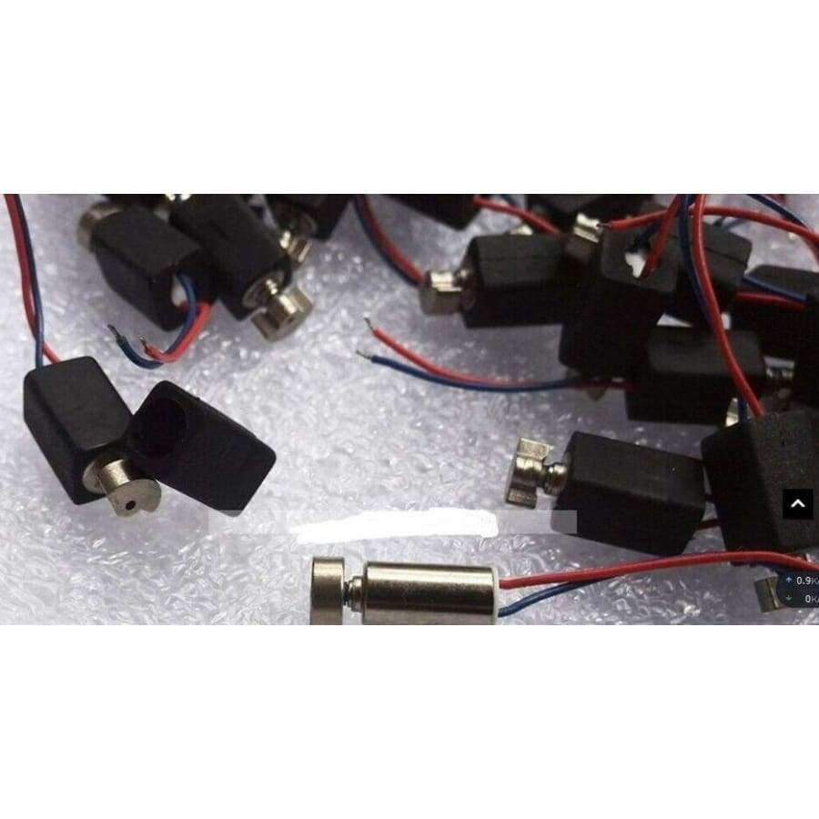 Planet Gates 60pcs /lot High-quality low-power DIY 4mm x 8mm Mini Vibrating Vibrator Toy Mobile Pager Motor with wire