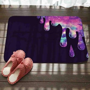 Planet Gates 60x40mat 1 3pcs/lot Mandala Printed Toilet Seat Cover Flannel Fabric Toilet Case Mandala Non-slip Mat Bathroom Products Home Decoration