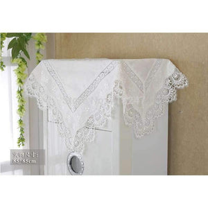 Planet Gates 60x60cm Home Textiles Hot Sale Elegant Lace Tablecloths Peacock Jacquard Wedding Table Linen Cloth Covers Decoration Towels