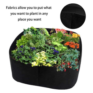 Planet Gates 60x60x40cm Outdoor Indoor Garden Planting Bags Cultivation Garden Pots Planters Vegetable Planting Bags Grow Bags Farm Home Garden Supplies