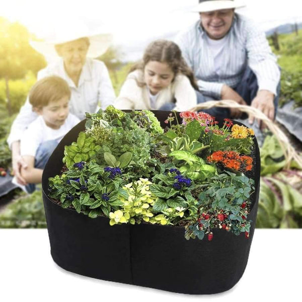 Planet Gates 60x60x40cm Outdoor Indoor Garden Planting Bags Cultivation Garden Pots Planters Vegetable Planting Bags Grow Bags Farm Home Garden Supplies