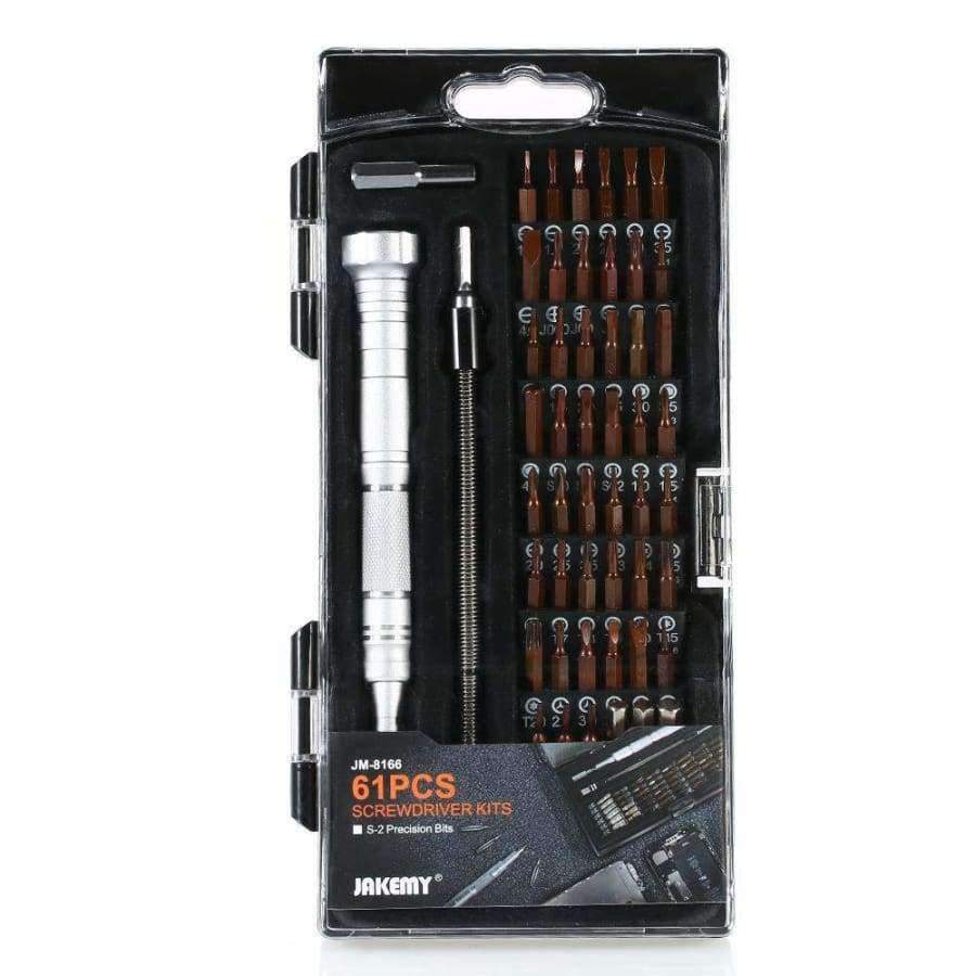 Planet Gates 61 in 1 Screwdriver Set Bits Precision Magnetic Screw driver Bit Multi-functional DIY Electronic Maintenance Repair Tool Kit