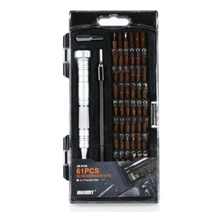 Planet Gates 61 in 1 Screwdriver Set Bits Precision Magnetic Screw driver Bit Multi-functional DIY Electronic Maintenance Repair Tool Kit
