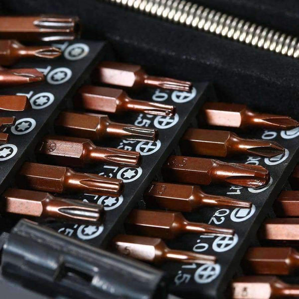 Planet Gates 61 in 1 Screwdriver Set Bits Precision Magnetic Screw driver Bit Multi-functional DIY Electronic Maintenance Repair Tool Kit