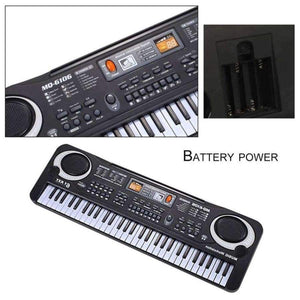 Planet Gates 61 Keys Electronic Music Keyboard Electric Organ With Microphone Children Musical Instrument Early Educational Tool For Kid