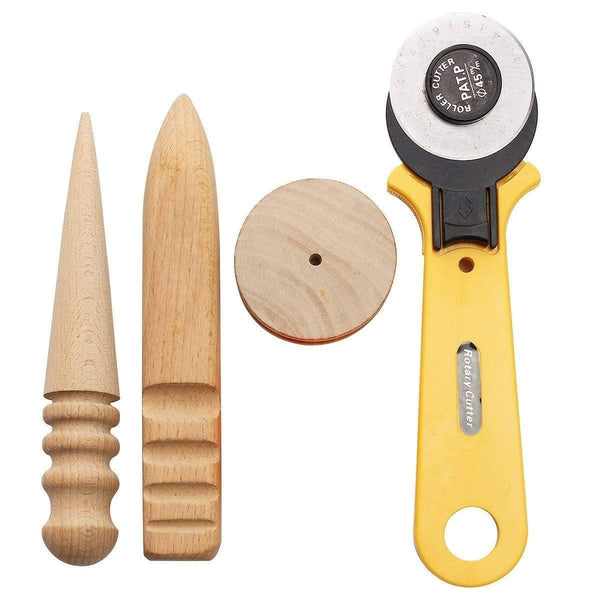 Planet Gates 61 Pcs Professional Leather Craft Tools Kit Home Hand Sewing Stitching Punch Carving Work Saddle Leathercraft Accessories