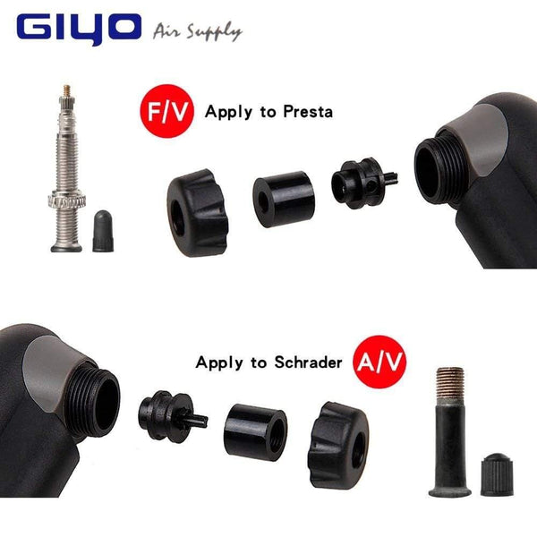 Planet Gates 61S / China Clever Valves For Schrader/Presta Bike Pump With Gauge Portable Mini Pump For Bike Air Inflator Cycling Tire Pump Accessory