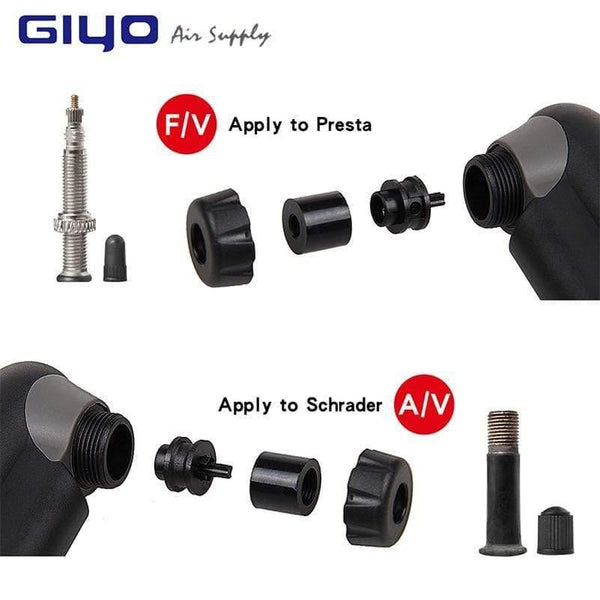 Planet Gates 61S / China Clever Valves For Schrader/Presta Bike Pump With Gauge Portable Mini Pump For Bike Air Inflator Cycling Tire Pump Accessory