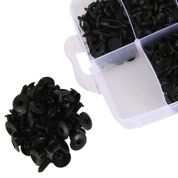 Planet Gates 620 Pcs Fastener Clips Mixed Car Fasteners Door Trim Panel Auto Bumper Rivet Retainer Push Engine Cover Fender with Box