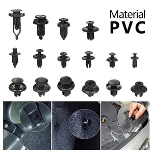 Planet Gates 620 Pcs Fastener Clips Mixed Car Fasteners Door Trim Panel Auto Bumper Rivet Retainer Push Engine Cover Fender with Box