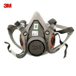3M Mask 6200 19 In 1 PM2.5 Industrial Gas Mask Half Face Painting Spraying Respirator Safety Work Filter Dust Mask Dust Proof