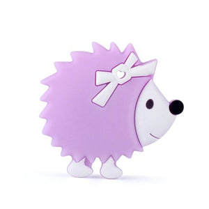 Planet Gates 63-lilac-1pc 1pc Hedgehog Silicone Teether Animal Cartoon Baby teething Necklace Chew Charms Baby Products Toddler Toys