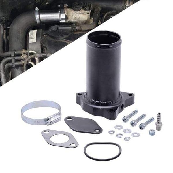 Planet Gates 63MM Black Color 50MM 57MM 63MM EGR Delete Kit Pipe Suit For MK4 Beetle Golf  VW 1.9TDI  75/80/90/115 BHP Valve