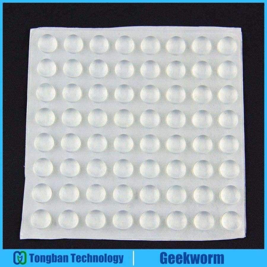 Planet Gates 64Pcs DIY 11mm*5mm Anti-Slip Rubber Feet Pads for Raspberry Pi (64PCS/LOT)