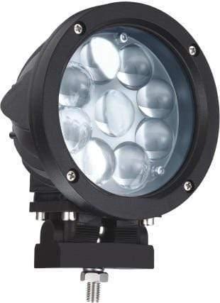 Planet Gates 64v / 27w red spot 9-80V blue 48v 24v 3inch 64v 20w  Light Vehicle Safety Lamp LED Forklift light fork truck concave spot beam to Linde Hyster yale