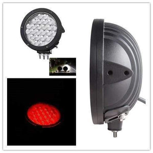 Planet Gates 64v / 72w overcrane red 9-80V blue 48v 24v 3inch 64v 20w  Light Vehicle Safety Lamp LED Forklift light fork truck concave spot beam to Linde Hyster yale