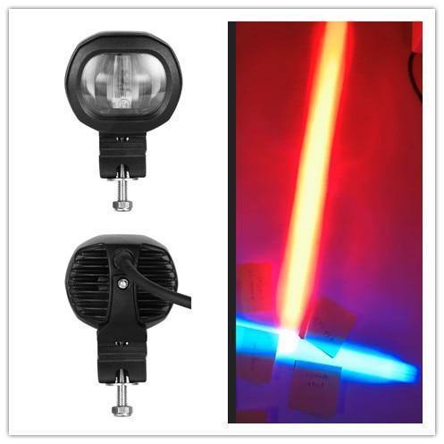 Planet Gates 64v / mini red zone E9 9-80V blue 48v 24v 3inch 64v 20w  Light Vehicle Safety Lamp LED Forklift light fork truck concave spot beam to Linde Hyster yale