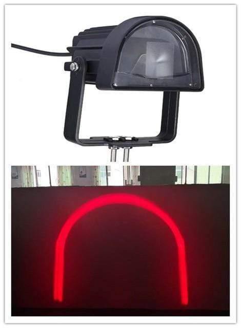 Planet Gates 64v / U zone Red 9-80V blue 48v 24v 3inch 64v 20w  Light Vehicle Safety Lamp LED Forklift light fork truck concave spot beam to Linde Hyster yale