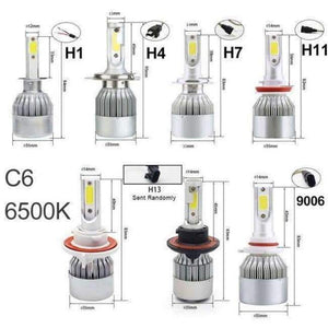 Planet Gates 6500K / Čína / H11 BraveWay LED dvoubarevné světlomety do auta H7 H13 9006 H4 LED žárovky pro autosvětla H11 dvoubarevná žárovka 3000K 6500K 8000L