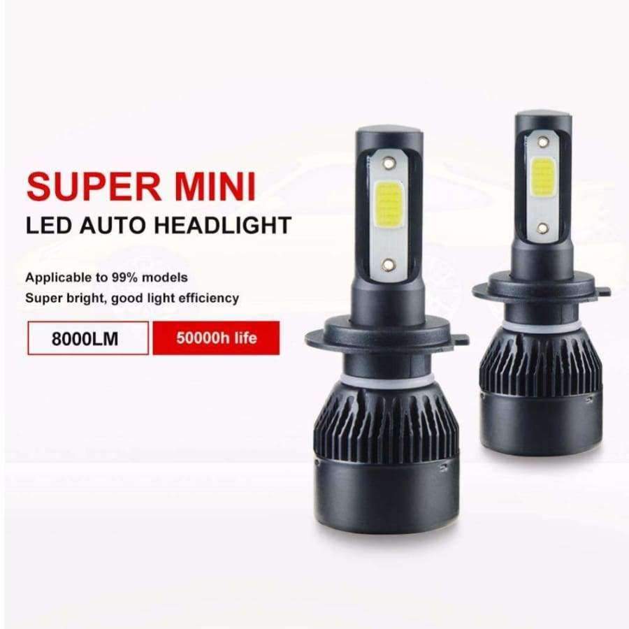 Planet Gates 6500K / H1 Aceersun H7 H4 LED Bulb Car Headllight H4 H1 H11 9005 72W mini cob chip 12V 24V Auto Headlamp Lamps 8000LM 6500K 4300K Fog Light