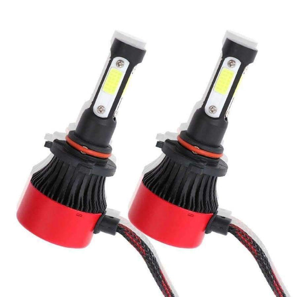 Planet Gates 6500K / H4 Hi Lo Aslent 4 strany 8000LM H8 H11 mlhová světla bez chyby h7 led H4 LED žárovky HB3 9005 HB4 9006 80W autožárovky pro auta 12V 6500K