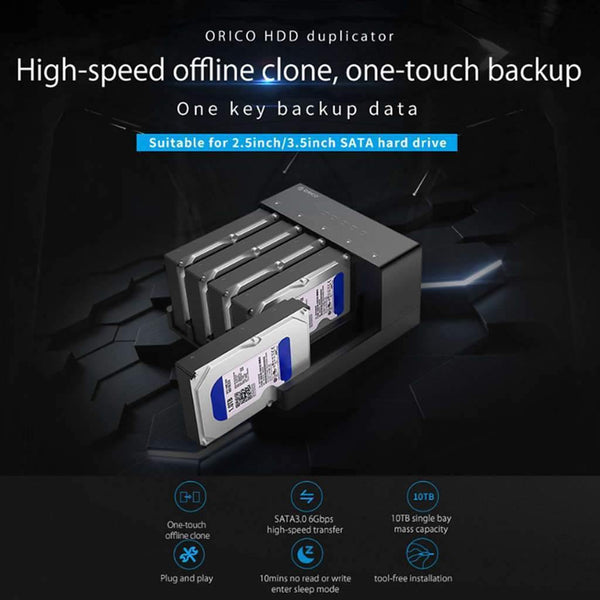Planet Gates 6558Us3-C 5 Bay Super Speed Usb 3.0 HDD Docking Station Tool Free USB 3.0 To SATA Hard Drive Enclosure Case Adapter