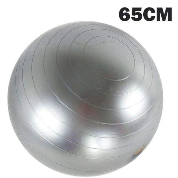 Planet Gates 65CM Grey / China Sports Yoga Balls Bola Pilates Fitness Gym Balance Fitball Exercise Pilates Workout Massage Ball 45cm 55cm 65cm 75cm
