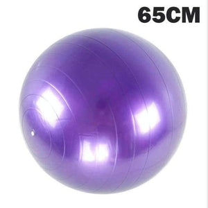 Planet Gates 65CM Purple / China Sports Yoga Balls Bola Pilates Fitness Gym Balance Fitball Exercise Pilates Workout Massage Ball 45cm 55cm 65cm 75cm
