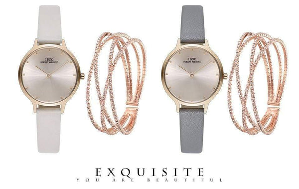 Planet Gates 6603gy bangle Bracelet Watches Set Female High Quality Quartz Watch Luxury Women Watch Bangle Set For Valentine's Gift