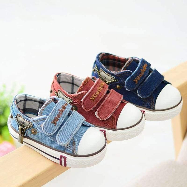 Planet Gates 660blue / 4 Canvas Children Shoes Boys Sneakers Brand Kids Shoes for Girls Baby Jeans Denim Flat Boots toddler shoes  YS660