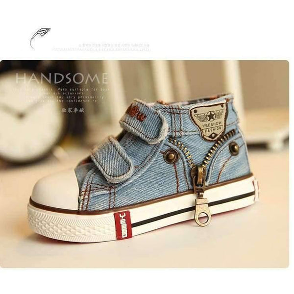 Planet Gates 660blue / 4 Canvas Children Shoes Boys Sneakers Brand Kids Shoes for Girls Baby Jeans Denim Flat Boots toddler shoes  YS660