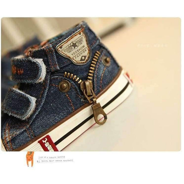 Planet Gates 660blue / 4 Canvas Children Shoes Boys Sneakers Brand Kids Shoes for Girls Baby Jeans Denim Flat Boots toddler shoes  YS660