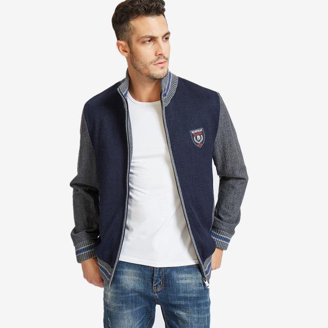 Planet Gates 47 / M Jackets and Coats Jaqueta Masculina Male Causal Fashion Large Size Jackets Hombre uniform M-3XL