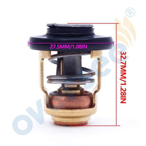 Planet Gates 66M-12411 Thermostat 60 Degrees 140F For Yamaha Mercury Honda Suzuki  4 stroke Outboard Engine  6F5-12411-03-00