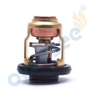 Planet Gates 66M-12411 Thermostat 60 Degrees 140F For Yamaha Mercury Honda Suzuki  4 stroke Outboard Engine  6F5-12411-03-00
