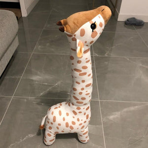 Planet Gates 67cm Simulation Standing Giraffe Plush Toy hold pillow Soft Stuffed Animal Sophie deer Sleeping Doll Toy kids baby Birthday Gift