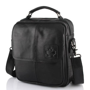 Planet Gates 6807 black Men's 100% Genuine Cowhide Leather Shoulder Bag,Quality Men Messenger Bags Causal Crossbody Handbag For Men BrieFcase Bags