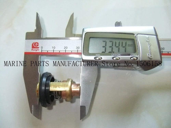Planet Gates 688-12411 6H3-12411 6E5-12411 Outboard Engine Boat Motor Thermostat for Yamaha 2-Stroke 3HP 15HP 25HP 30HP 40HP - 250HP