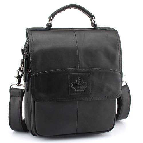 Planet Gates 6903 black Men's 100% Genuine Cowhide Leather Shoulder Bag,Quality Men Messenger Bags Causal Crossbody Handbag For Men BrieFcase Bags
