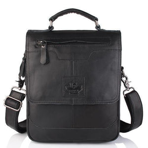 Planet Gates 6906 black Men's 100% Genuine Cowhide Leather Shoulder Bag,Quality Men Messenger Bags Causal Crossbody Handbag For Men BrieFcase Bags