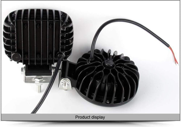 Planet Gates 6D Lens 5 Inch Round Square Led Work Light 12V For Car 4WD ATV SUV UTV Trucks 4x4 Offroad Motorcycle Auto Working Driving Lights