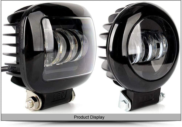 Planet Gates 6D Lens 5 Inch Round Square Led Work Light 12V For Car 4WD ATV SUV UTV Trucks 4x4 Offroad Motorcycle Auto Working Driving Lights