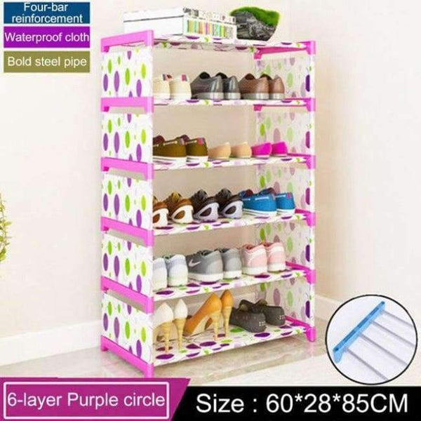 Multi-layer Shoe Rack Household Economic Dustproof Shoe Cabinet Space saving Doorway Shoe Rack Storage Cabinet Furniture