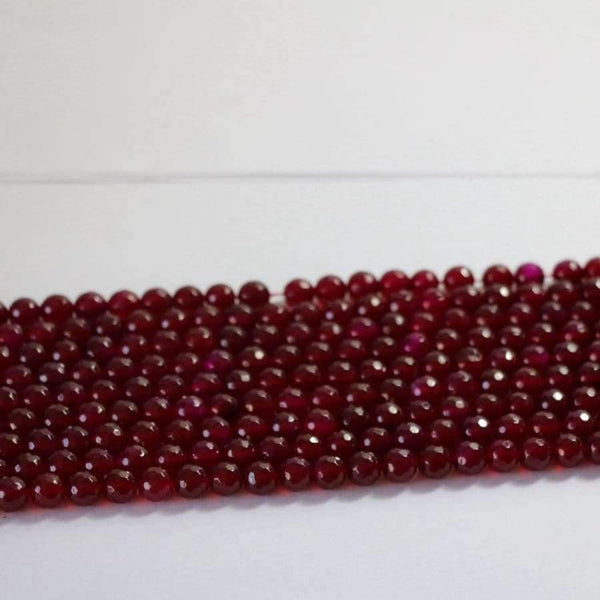 Planet Gates 6mm Newly make rose red agat natural stone carnelian onyx 6mm 8mm 10mm 12mm faceted round loose beads diy jewelry  15 inches A15